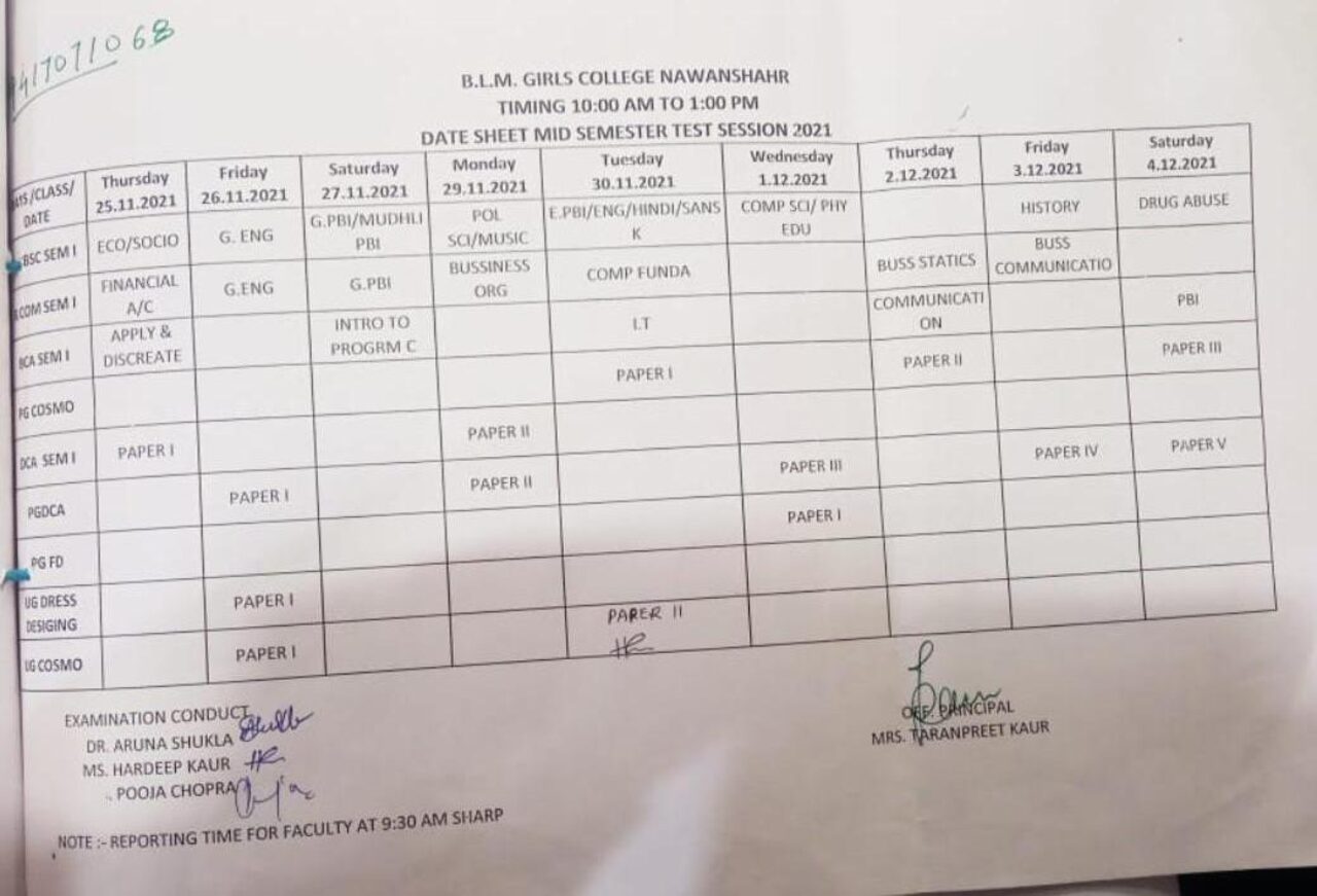 2.5.1 house tests date sheet done web link